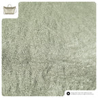 Italian Genuine Metallic Suede Top-Handle Bag | Padova - Che Cose Belle