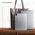 Italian Genuine Metallic Suede Tote Bag | Pisa - Che Cose Belle