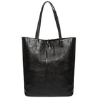 Italian Genuine Metallic Suede Tote Bag | Pisa - Che Cose Belle