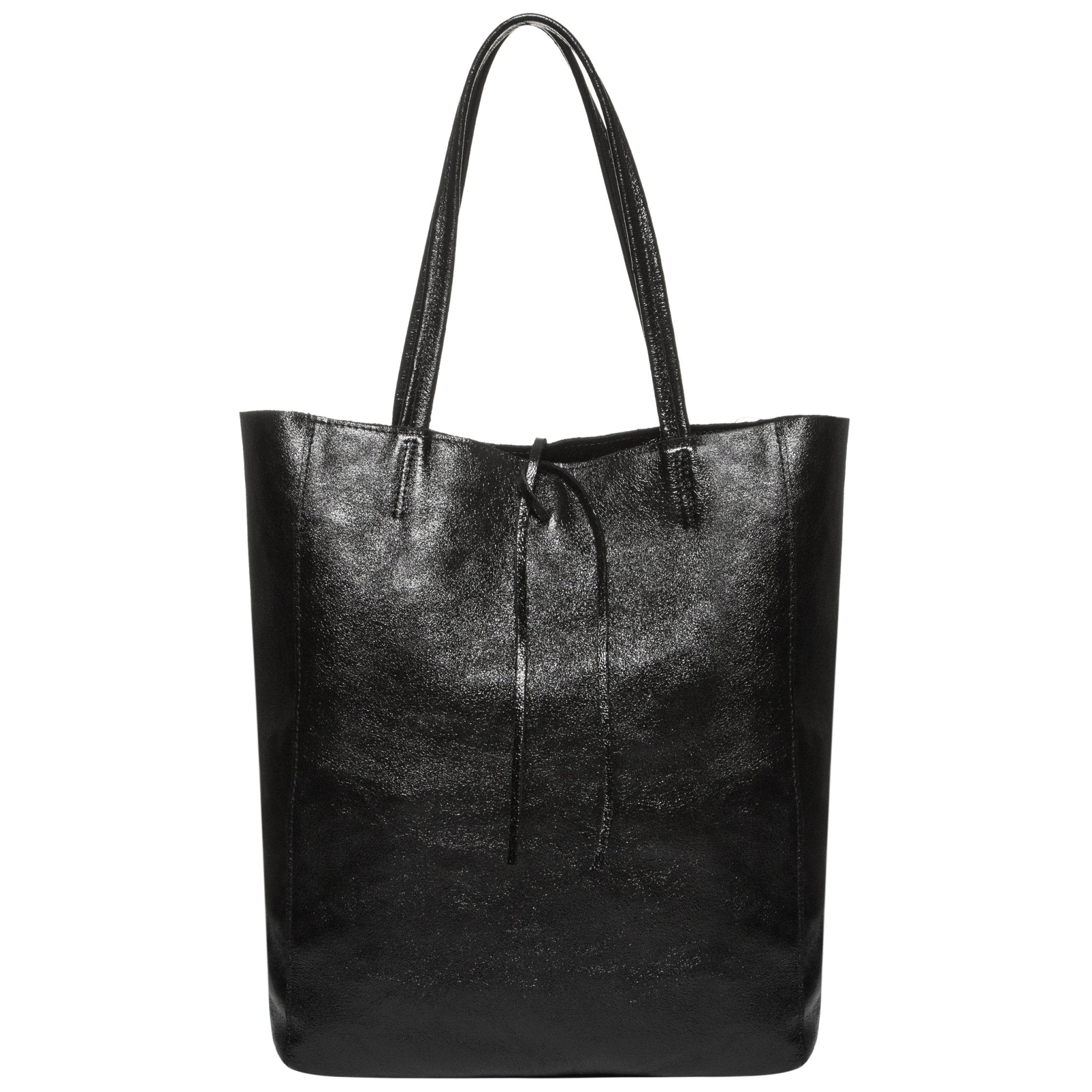 Italian Genuine Metallic Suede Tote Bag | Pisa - Che Cose Belle
