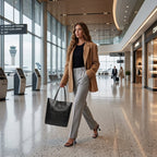 Italian Genuine Metallic Suede Tote Bag | Pisa - Che Cose Belle