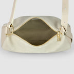 Italian Genuine Suede & Full-Grain Leather Crossbody Bag | Cremona - Che Cose Belle