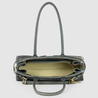 Italian Genuine Suede & Full-Grain Leather Shoulder Bag | Lodi - Che Cose Belle