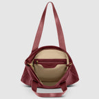 Italian Genuine Suede & Full-Grain Leather Tote Bag | Varese - Che Cose Belle