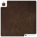 Italian Genuine Suede & Full-Grain Leather Tote Bag | Varese - Che Cose Belle