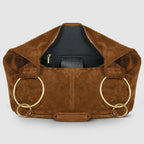 Italian Genuine Suede Hobo Bag 272510 - Che Cose Belle