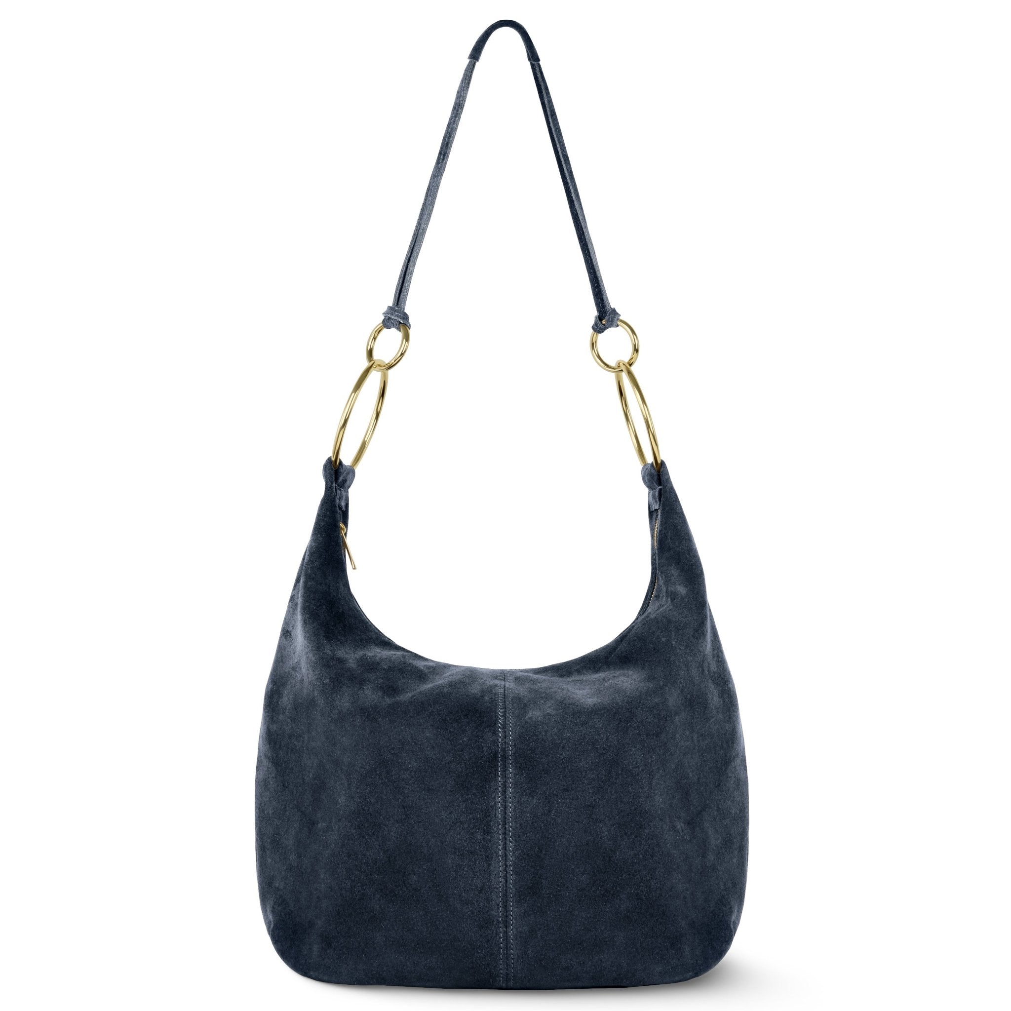 Italian Genuine Suede Hobo Bag 272510 - Che Cose Belle