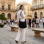 Italian Genuine Suede Hobo Bag 272510 - Che Cose Belle