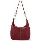 Italian Genuine Suede Hobo Bag 272510 - Che Cose Belle