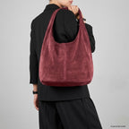 Italian Genuine Suede Hobo Bag | Palermo - Che Cose Belle