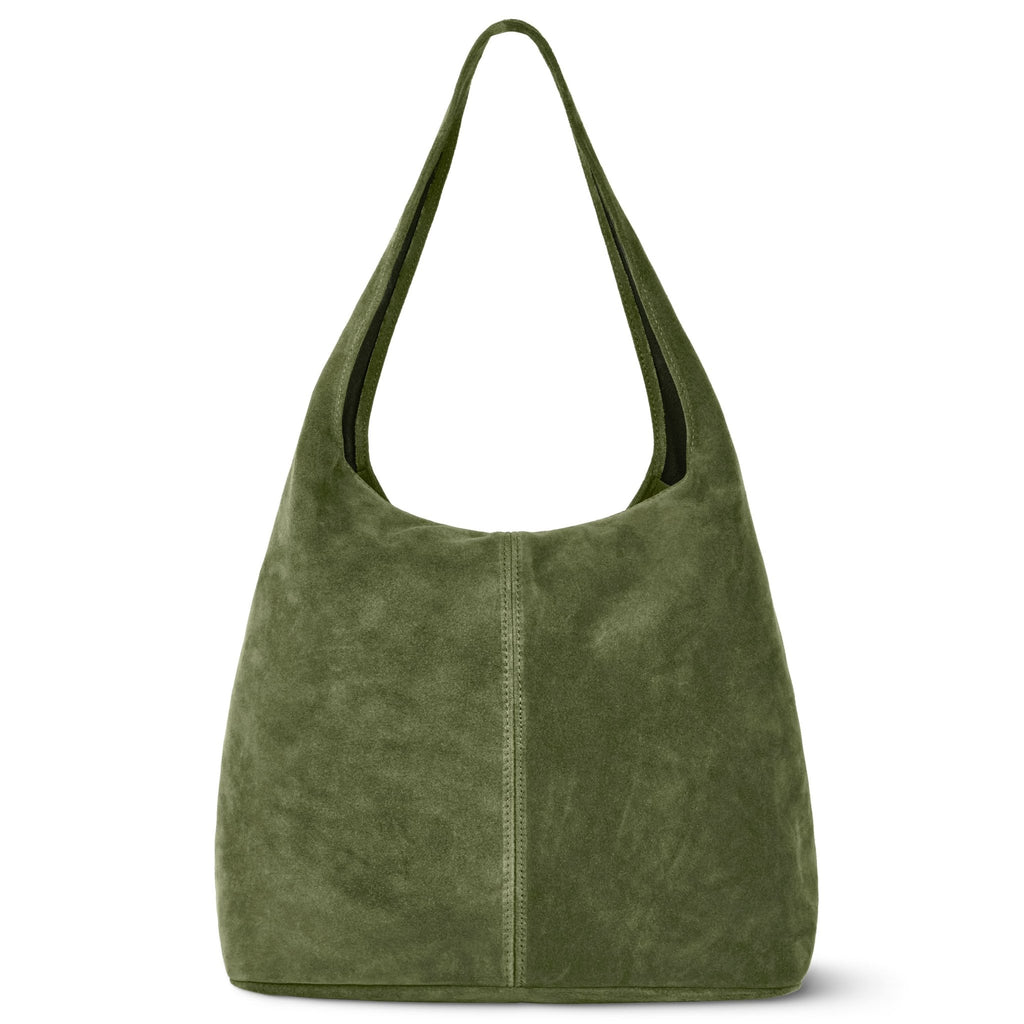 Italian Genuine Suede Hobo Bag | Palermo - Che Cose Belle