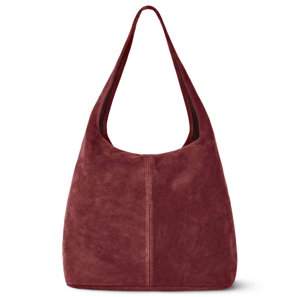 Italian Genuine Suede Hobo Bag | Palermo - Che Cose Belle