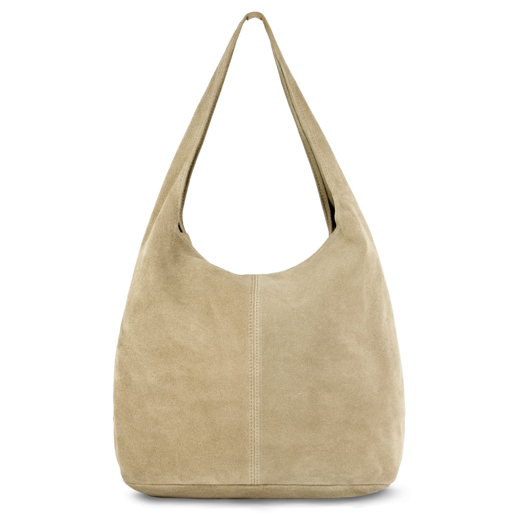 Italian Genuine Suede Hobo Bag | Palermo - Che Cose Belle