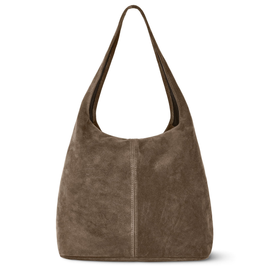 Italian Genuine Suede Hobo Bag | Palermo - Che Cose Belle