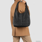 Italian Genuine Suede Hobo Bag | Palermo - Che Cose Belle