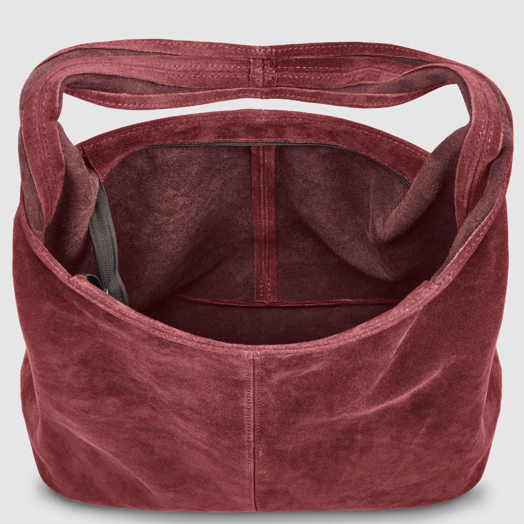 Italian Genuine Suede Hobo Bag | Palermo - Che Cose Belle