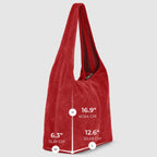 Italian Genuine Suede Hobo Bag | Palermo - Che Cose Belle