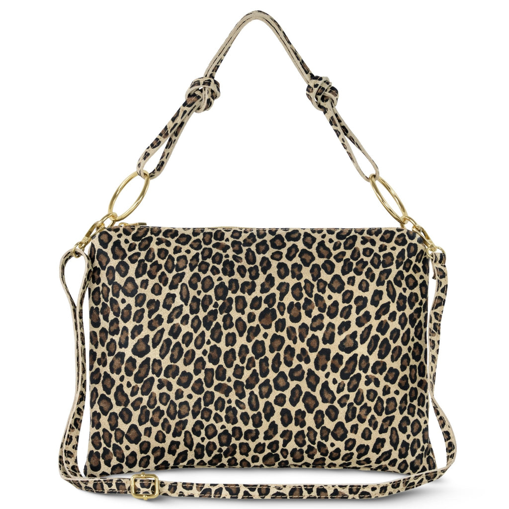 Italian Genuine Suede Shoulder Bag 171551 - Che Cose Belle