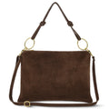Italian Genuine Suede Shoulder Bag 171551 - Che Cose Belle