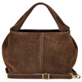Italian Genuine Suede Shoulder Bag 312940 - Che Cose Belle