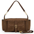 Italian Genuine Suede Shoulder Bag 323040 - Che Cose Belle