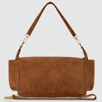 Italian Genuine Suede Shoulder Bag 323040 - Che Cose Belle