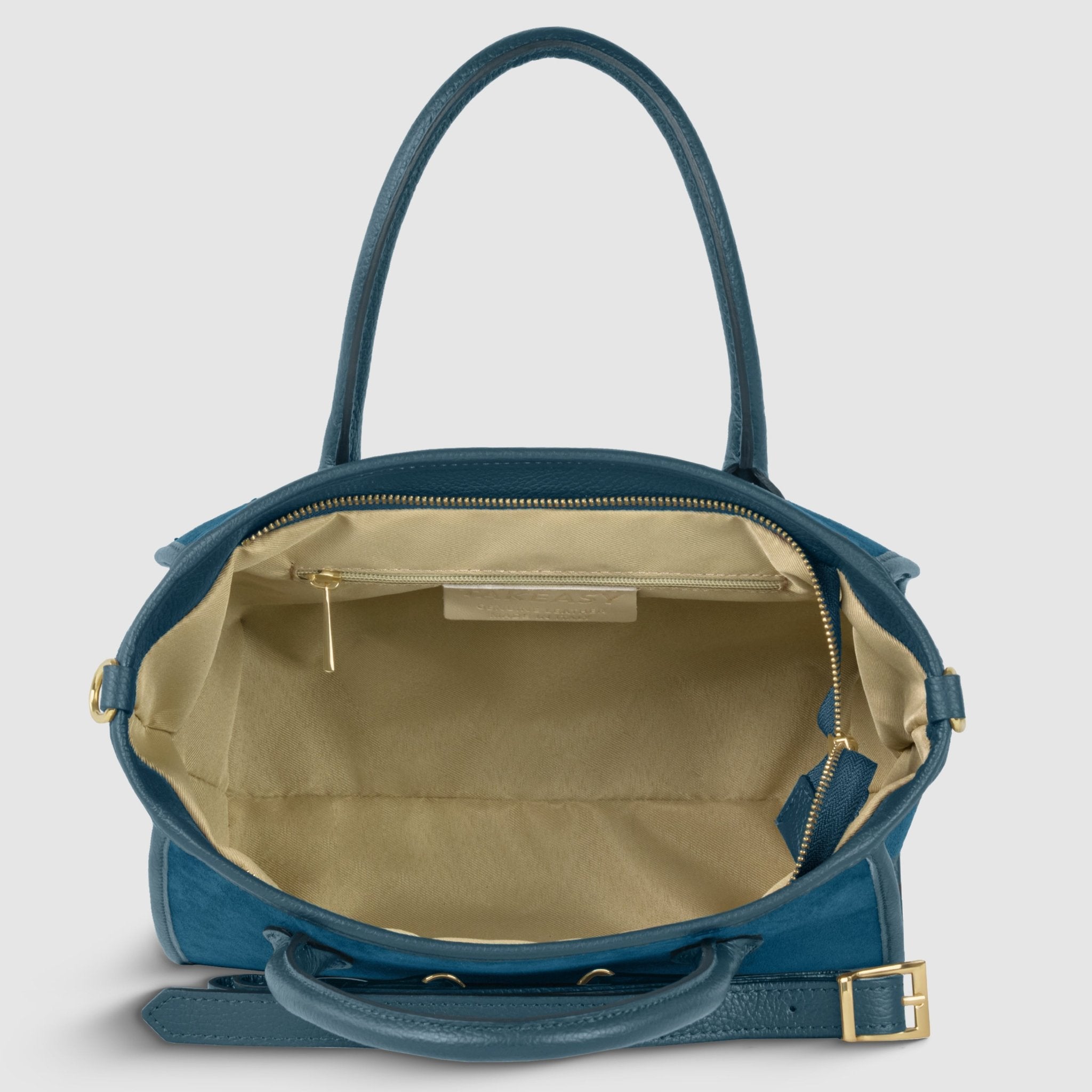 Italian Genuine Suede Top - Handle Bag 292711 - Che Cose Belle