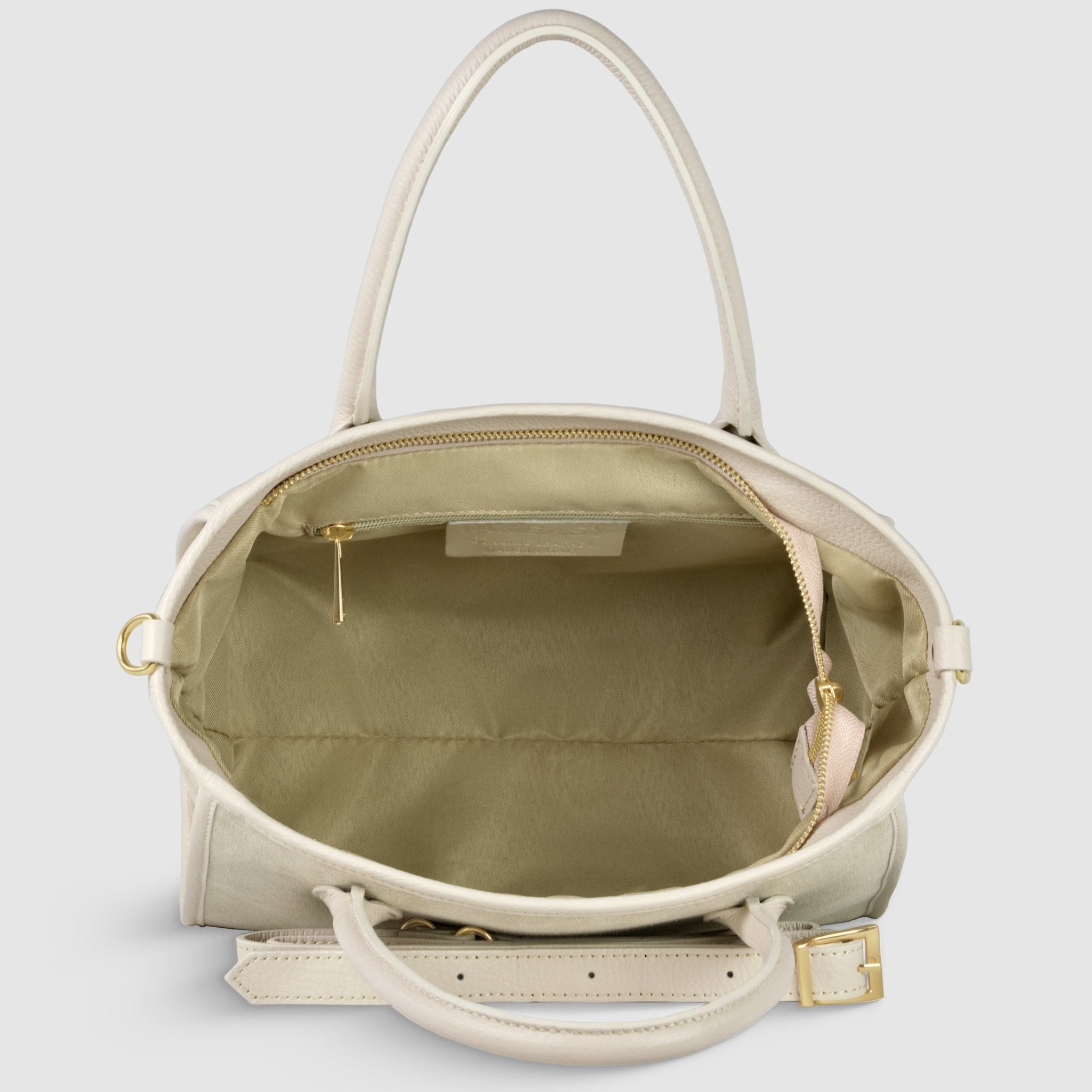 Italian Genuine Suede Top - Handle Bag 292711 - Che Cose Belle