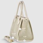 Italian Genuine Suede Top - Handle Bag 292711 - Che Cose Belle
