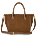 Italian Genuine Suede Top - Handle Bag 292711 - Che Cose Belle