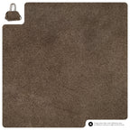 Italian Genuine Suede Top-Handle Bag | Novara - Che Cose Belle