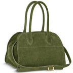 Italian Genuine Suede Top-Handle Bag | Novara - Che Cose Belle