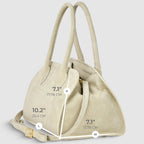 Italian Genuine Suede Top-Handle Bag | Novara - Che Cose Belle