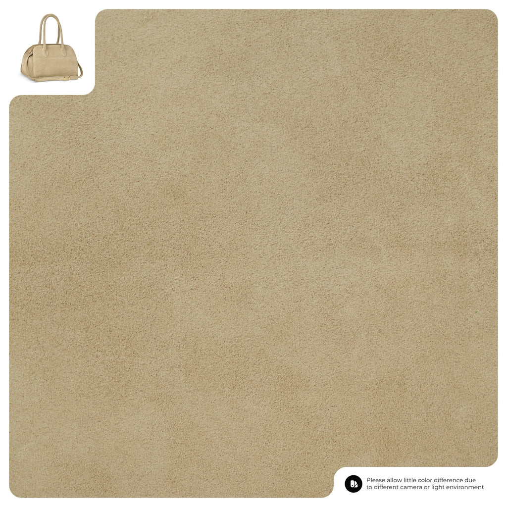 Italian Genuine Suede Top-Handle Bag | Novara - Che Cose Belle