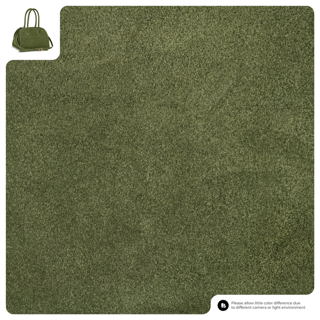 Italian Genuine Suede Top-Handle Bag | Novara - Che Cose Belle