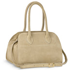 Italian Genuine Suede Top-Handle Bag | Novara - Che Cose Belle