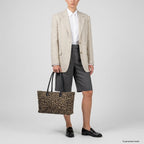 Italian Genuine Suede Tote Bag 242235 - Che Cose Belle