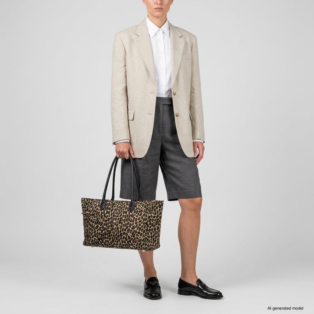 Italian Genuine Suede Tote Bag 242235 - Che Cose Belle