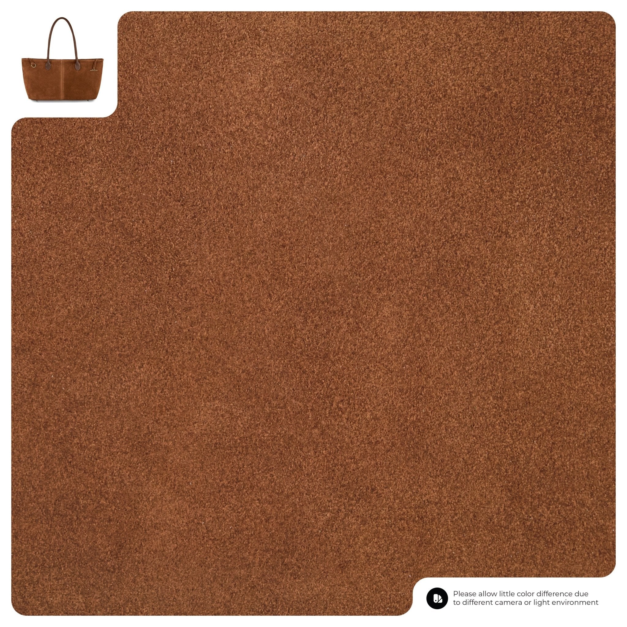 Italian Genuine Suede Tote Bag 242235 - Che Cose Belle