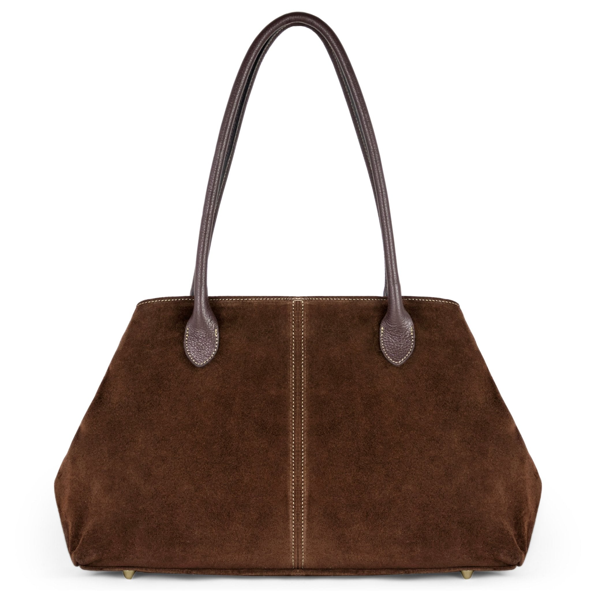 Italian Genuine Suede Tote Bag 242235 - Che Cose Belle