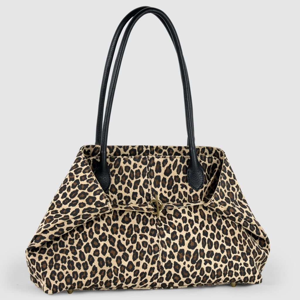 Italian Genuine Suede Tote Bag 242235 - Che Cose Belle