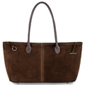 Italian Genuine Suede Tote Bag 242235 - Che Cose Belle