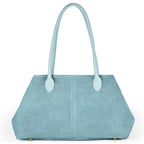Italian Genuine Suede Tote Bag 242235 - Che Cose Belle