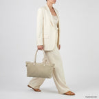 Italian Genuine Suede Tote Bag 242235 - Che Cose Belle