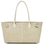 Italian Genuine Suede Tote Bag 242235 - Che Cose Belle