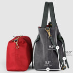 Italian Genuine Suede Tote Bag 292730 - Che Cose Belle