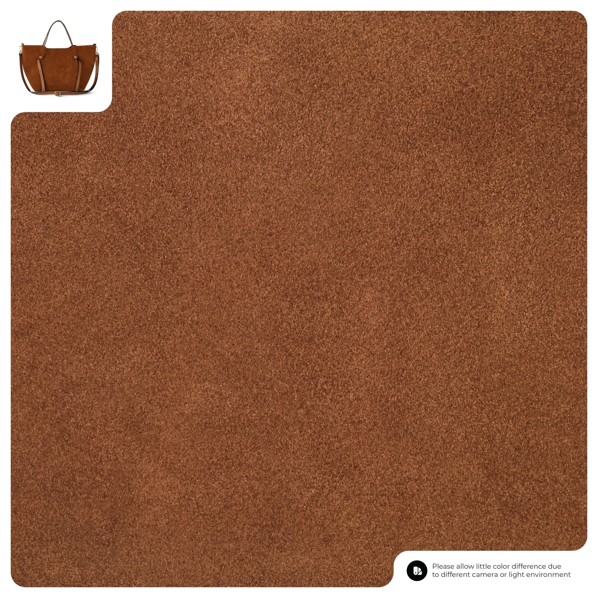 Italian Genuine Suede Tote Bag 292730 - Che Cose Belle