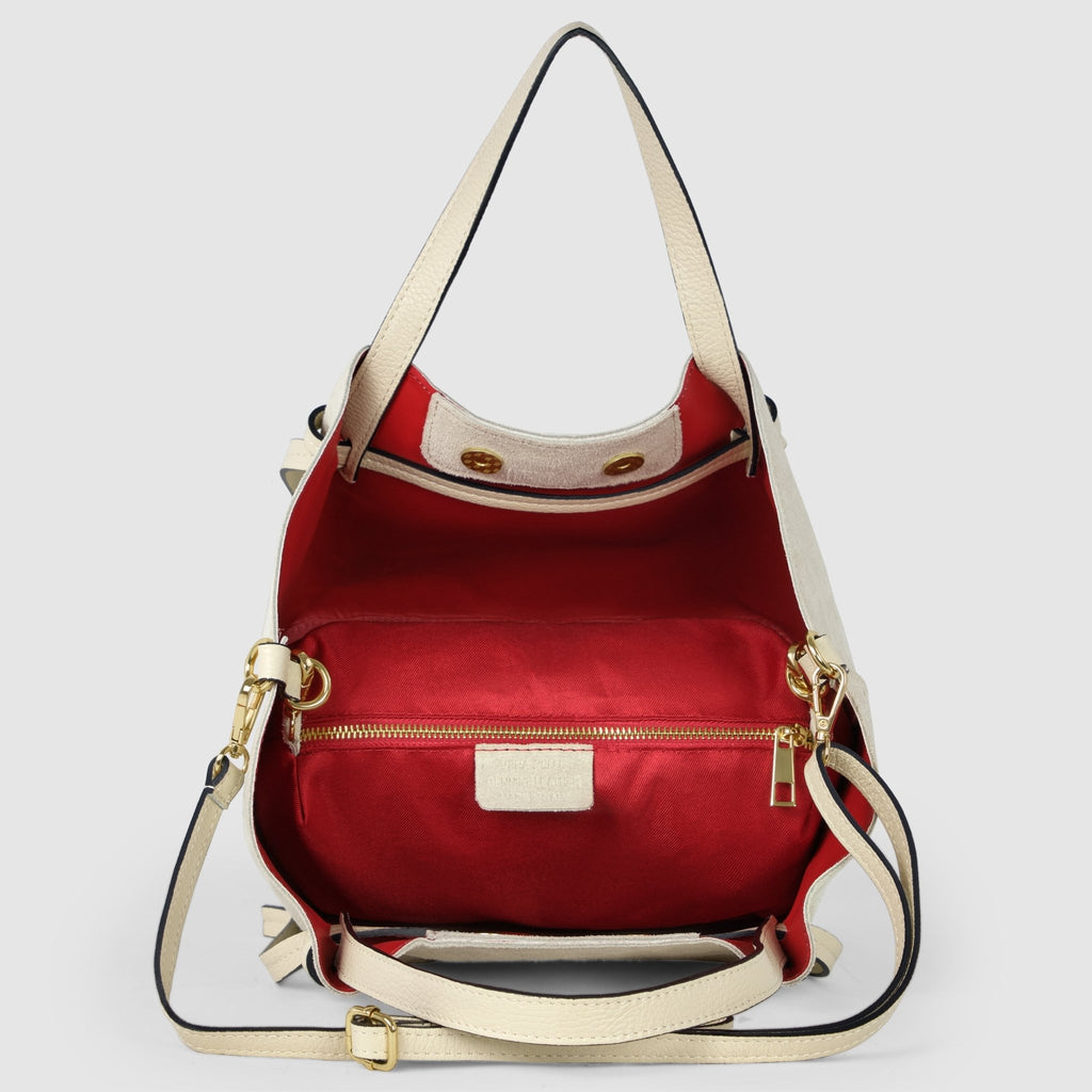 Italian Genuine Suede Tote Bag 292730 - Che Cose Belle