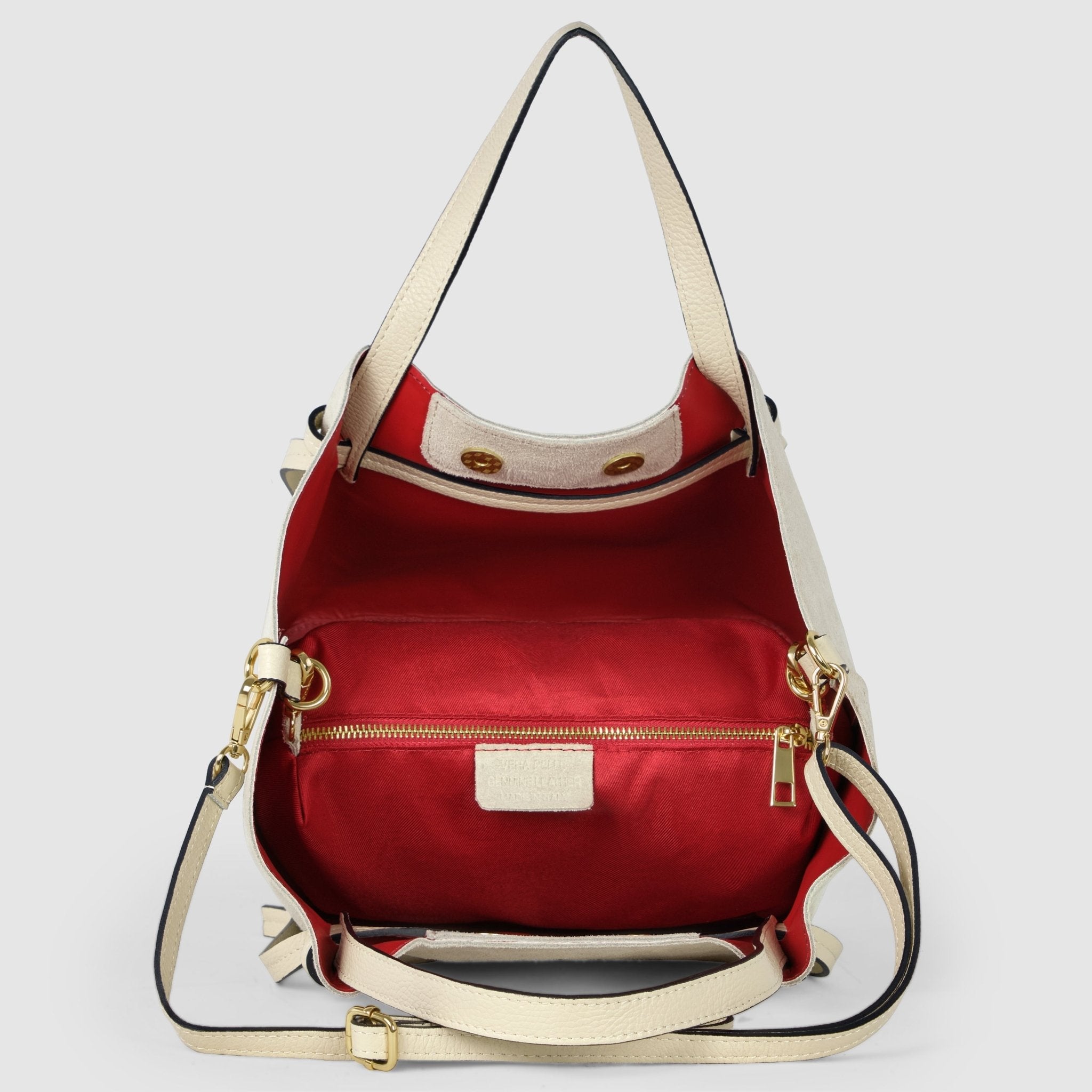 Italian Genuine Suede Tote Bag 292730 - Che Cose Belle
