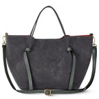 Italian Genuine Suede Tote Bag 292730 - Che Cose Belle